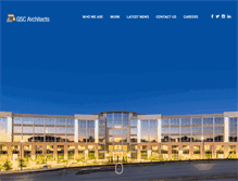 Tablet Screenshot of gscarchitects.com